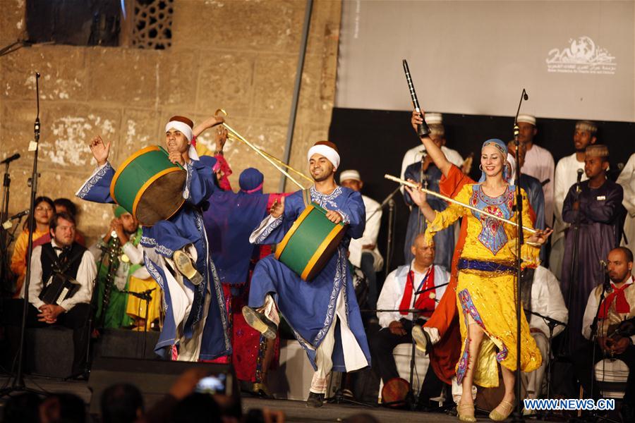EGYPT-CAIRO-INTERNATIONAL FESTIVAL FOR DRUMS AND TRADITIONAL ARTS-CLOSING