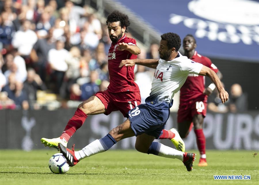 (SP)BRITAIN-LONDON-FOOTBALL-PREMIER LEAGUE-HOTSPUR VS LIVERPOOL