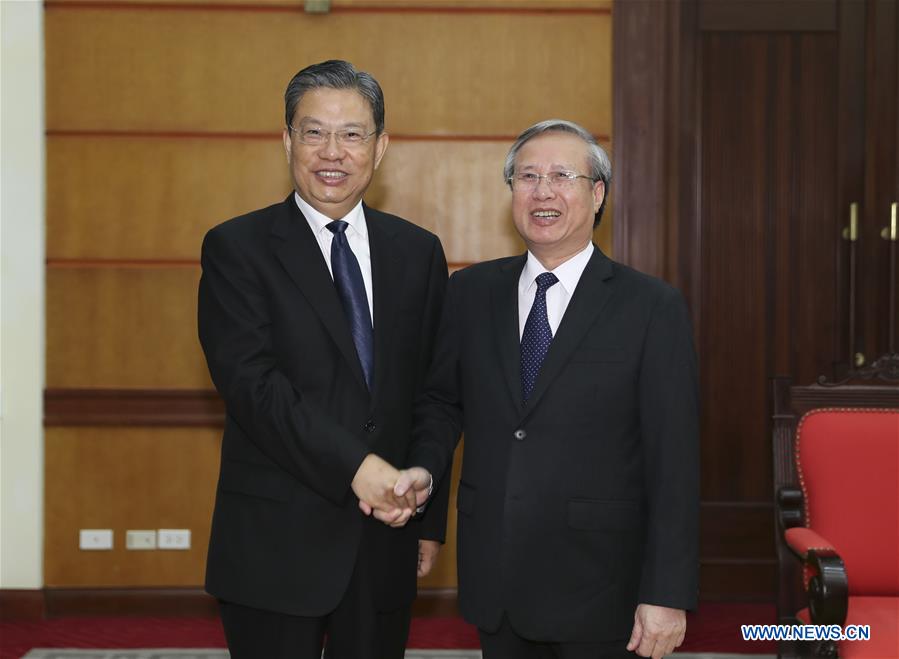 CHINA-VIETNAM-ZHAO LEJI-VISIT