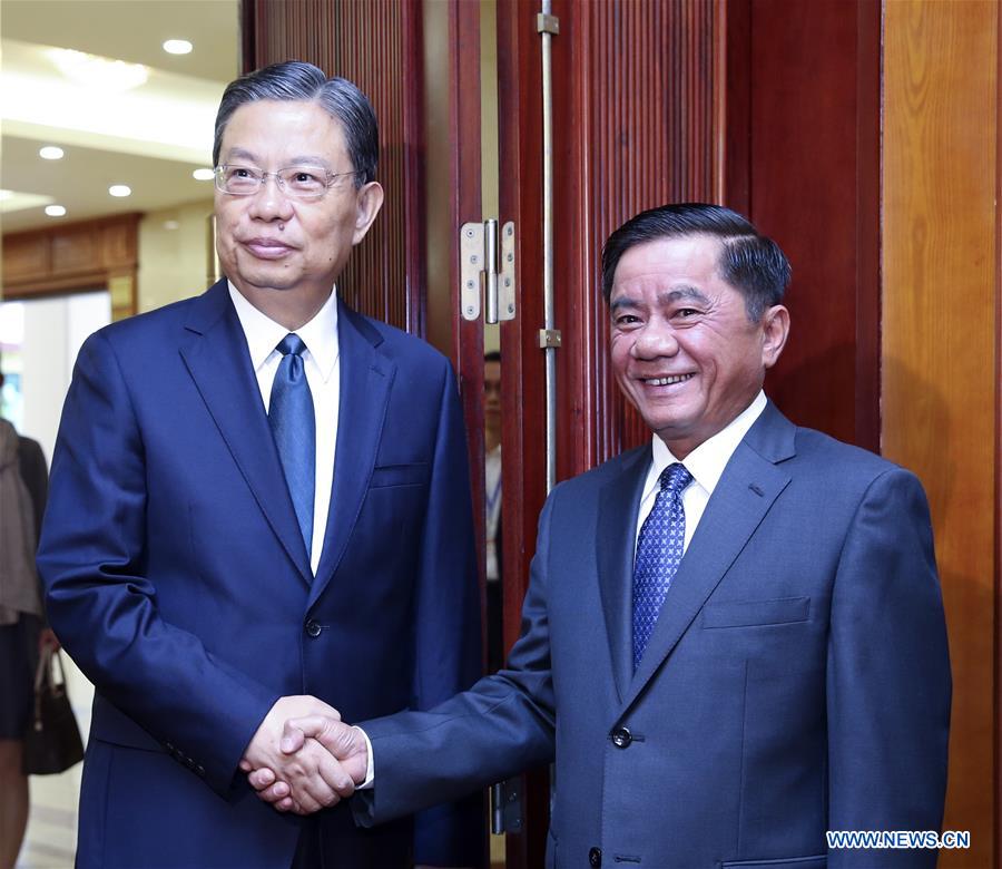 CHINA-VIETNAM-ZHAO LEJI-VISIT