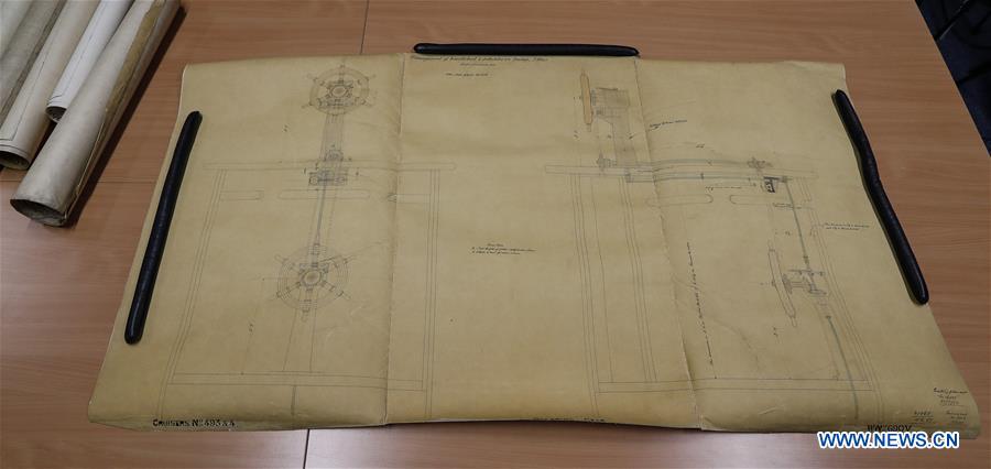 BRITAIN-NEWCASTLE-WARSHIP-NEWLY DISCOVERED PLANS