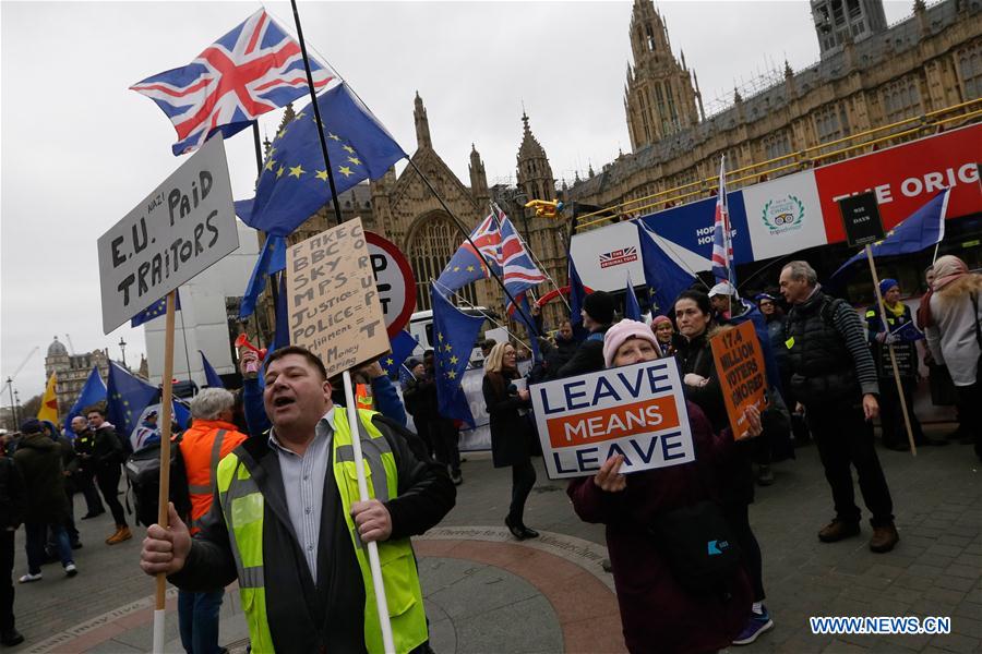 BRITAIN-LONDON-BREXIT-PROTEST