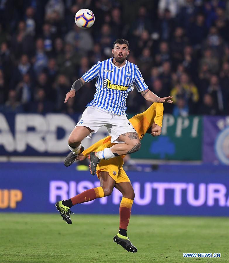 (SP)ITALY-FERRARA-SOCCER-SERIE A-SPAL-ROMA