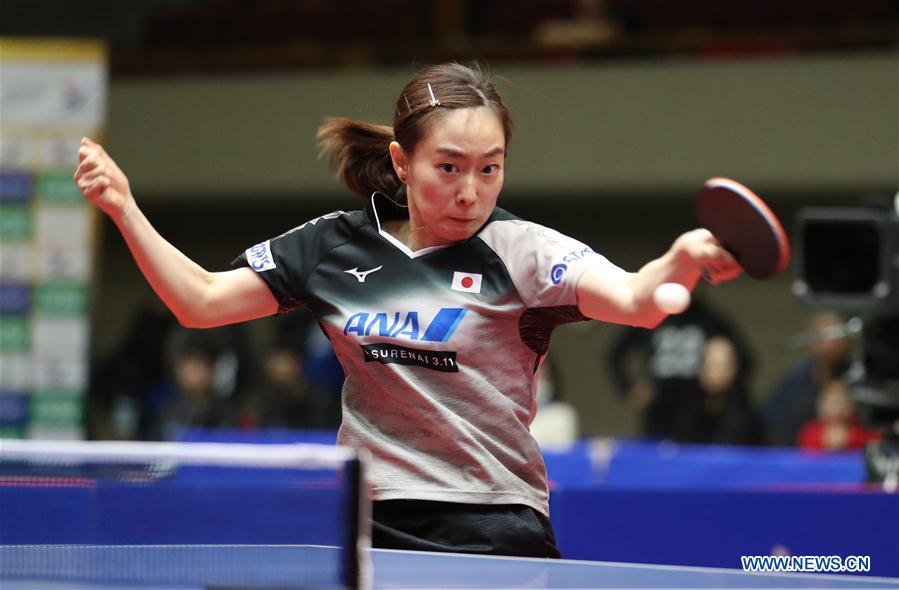 (SP)JAPAN-YOKOHAMA-TABLE TENNIS-ITTF ASIAN CUP 2019-SEMIFINALS