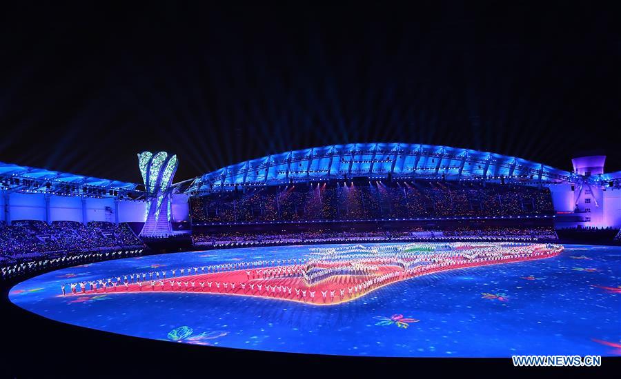 (SP)CHINA-WUHAN-7TH MILITARY WORLD GAMES-OPENING CEREMONY