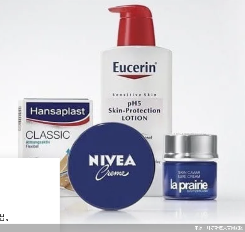 来源：拜尔斯道夫官网截图