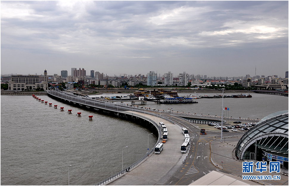 上海吳淞國(guó)際郵輪港鳥(niǎo)瞰
