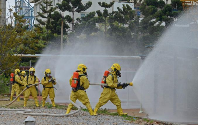 福建泉州開展?；飞a(chǎn)安全事故綜合演練