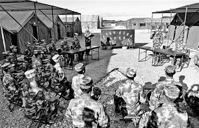 野外駐訓(xùn)，為涉密信息加把&ldquo;鎖&rdquo;