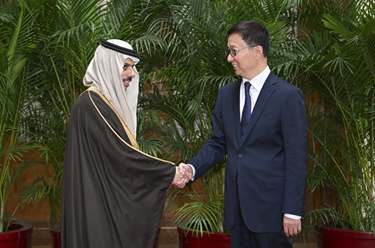 韓正集體會(huì)見阿拉伯、伊斯蘭國家外長(zhǎng)聯(lián)合代表團(tuán)