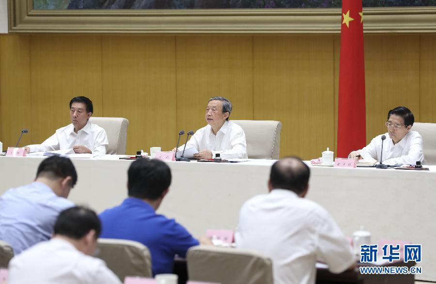 7月20日，國務院安委會在北京召開全國安全生產電視電話會議。中共中央政治局委員、國務院副總理、國務院安委會主任馬凱出席并講話。新華社記者丁林攝