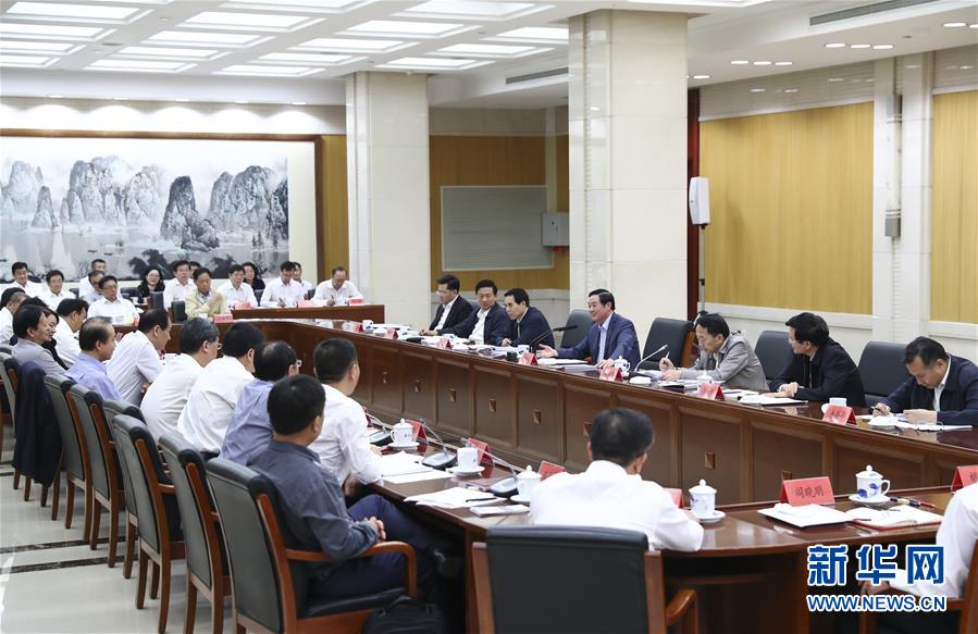 9月21日，中宣部在北京召開中央媒體駐外機構(gòu)外宣工作座談會。中共中央政治局委員、中央書記處書記、中宣部部長劉奇葆出席座談會并講話。新華社記者 謝環(huán)馳 攝 