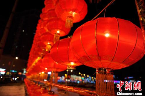 資料圖：紅燈籠。宋文佳 攝
