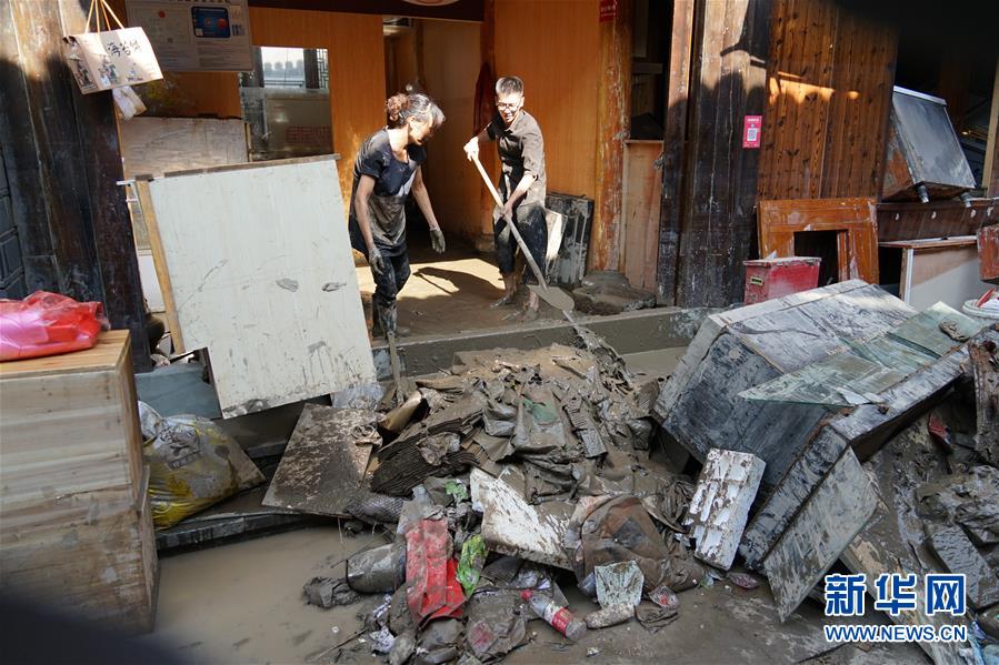 （關(guān)注&ldquo;利奇馬&rdquo;&middot;圖文互動）（4）古城洪災(zāi) 八方馳援&mdash;&mdash;洪水災(zāi)害下的浙江臨?，F(xiàn)場目擊