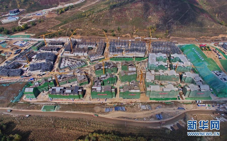 (體育)(3)2022年北京冬奧會張家口冬奧村主體結(jié)構(gòu)正式封頂