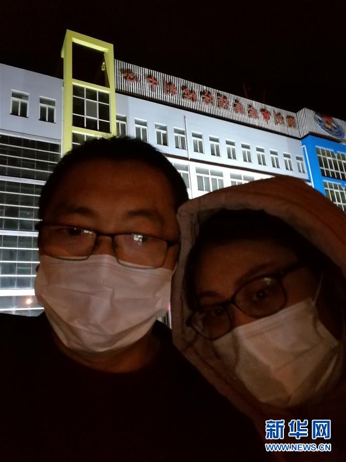 （一線抗疫群英譜&middot;圖文互動(dòng)）（3）山西檢測員伉儷：疫情不退，決不放松
