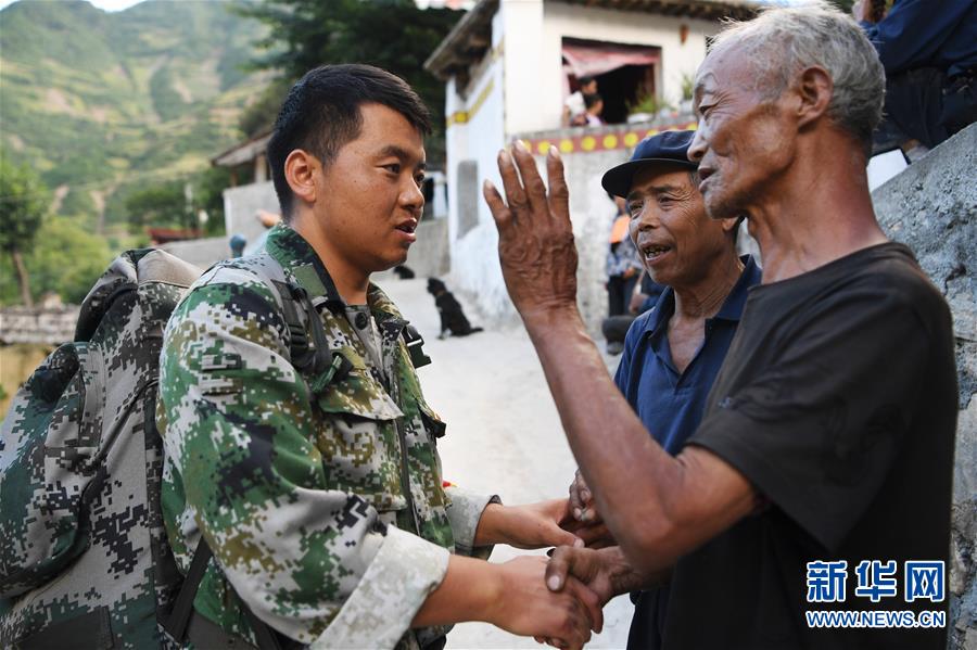 （防汛抗洪&middot;圖文互動）（10）七夕前夜，為莫諾村架起&ldquo;生命之橋&rdquo;