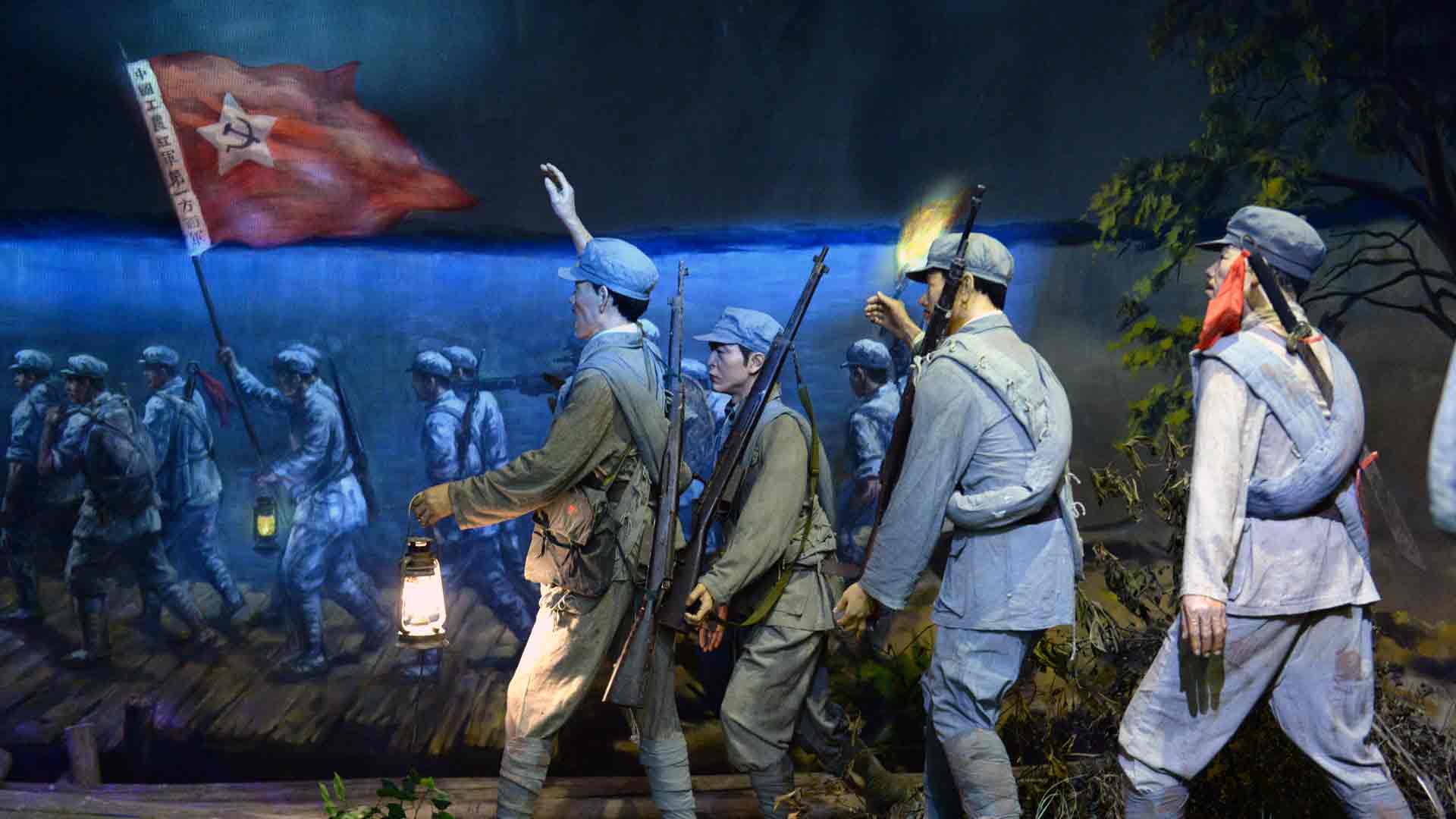 渡口出發(fā)的長征&mdash;&mdash;&ldquo;畫說長征&rdquo;之二