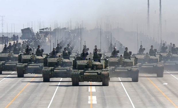 沙場點兵！建軍90周年閱兵MV來了