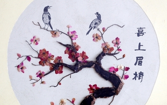 有才！護(hù)士中藥作畫(huà)