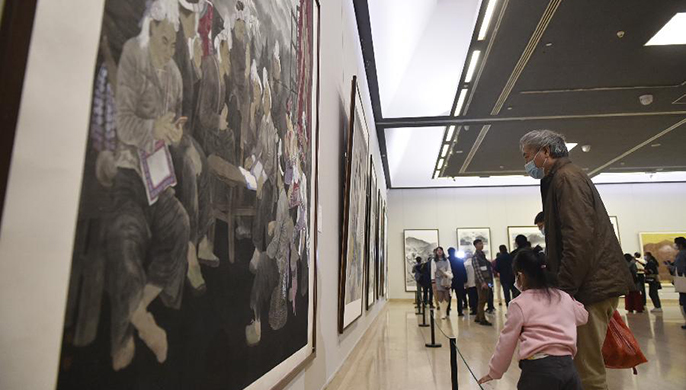 守望鄉(xiāng)愁&mdash;&mdash;黔東南苗族侗族自治州民族文化暨脫貧攻堅主題美術(shù)作品展在京開幕