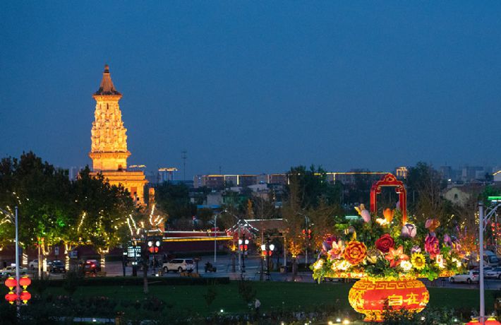 河北正定：古城保護(hù)、現(xiàn)代旅游寫(xiě)新彩