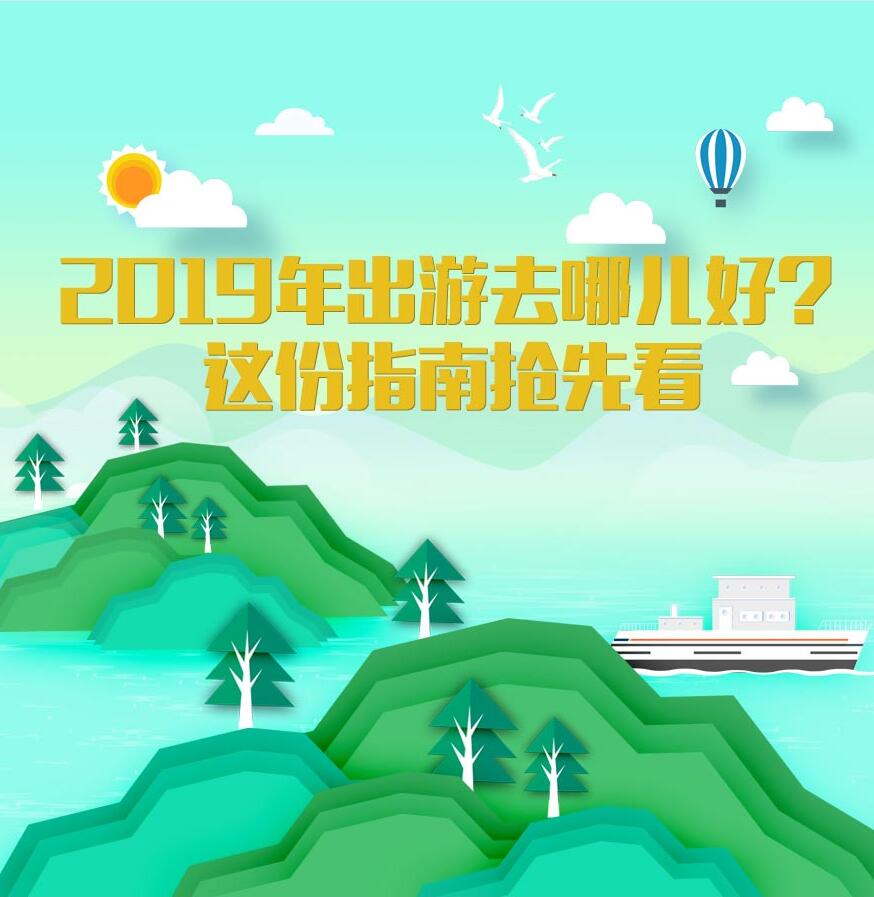 2019年出游去哪兒好？這份指南搶先看