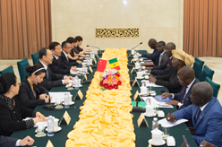 杜青林與塞內加爾經(jīng)社環(huán)理事會主席舉行會談