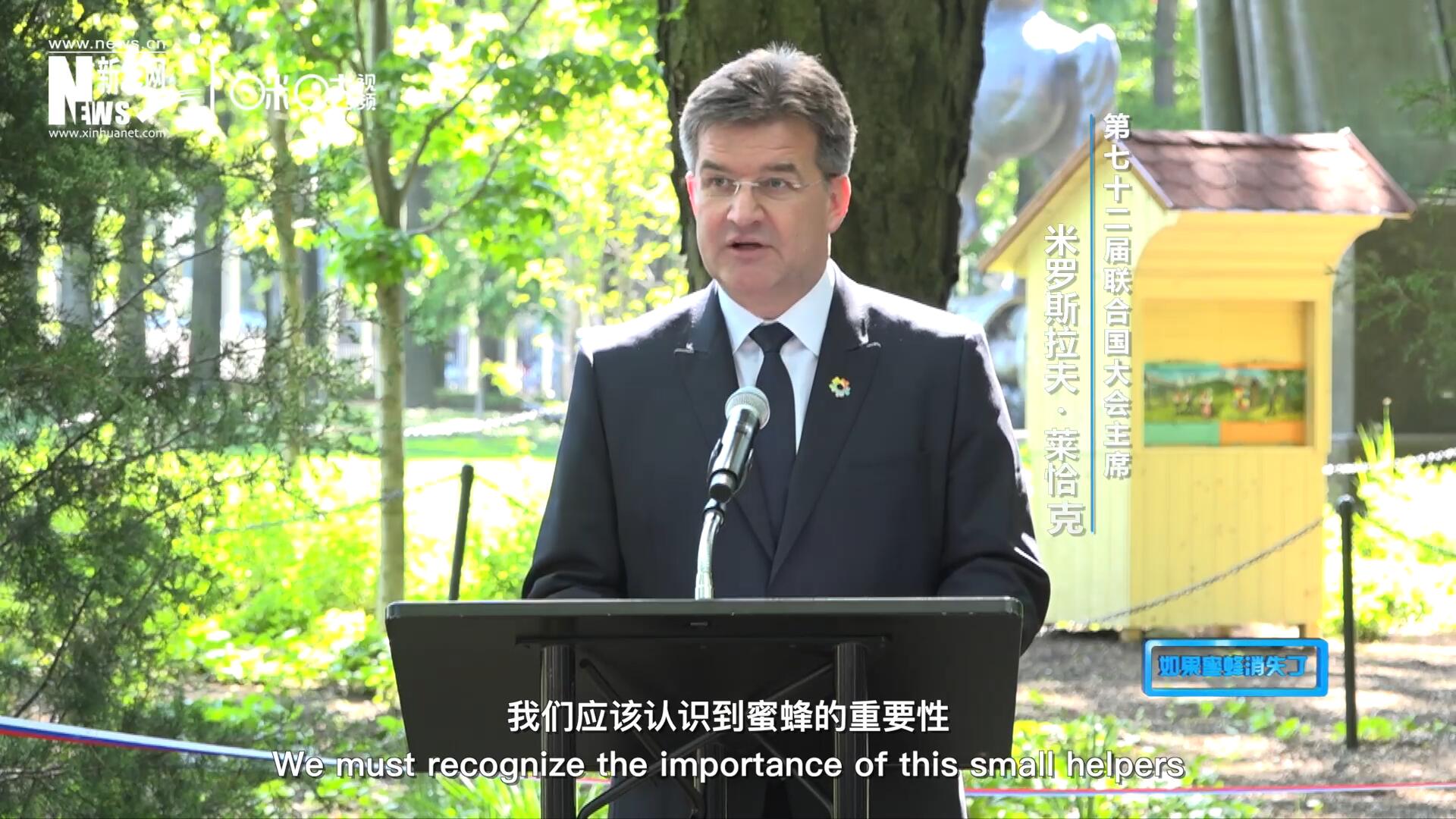 我們應(yīng)該認(rèn)識(shí)到蜜蜂的重要性，所以我們用&ldquo;世界蜜蜂日&rdquo;提高大家保護(hù)蜜蜂的意識(shí)，并且用實(shí)際行動(dòng)去保護(hù)蜜蜂