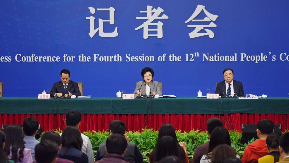 李斌、馬曉偉和王培安答記者問