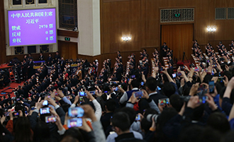 習近平全票當選為國家主席、中央軍委主席