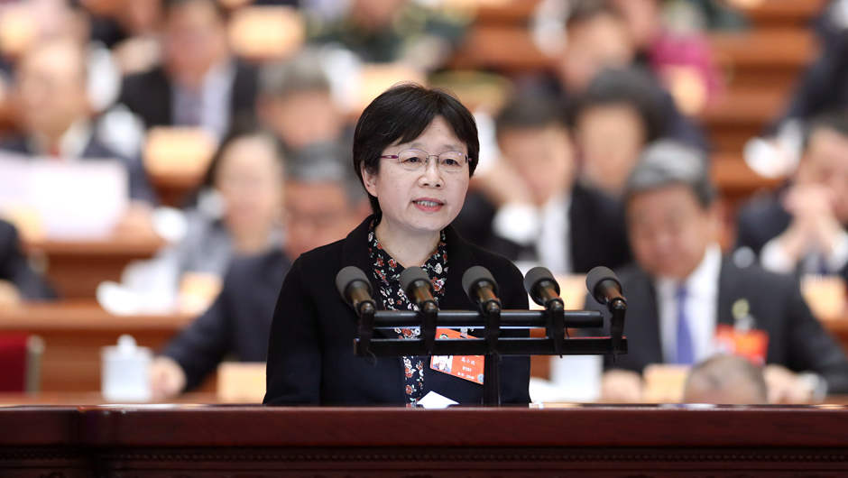 民革中央副主席、上海市委會(huì)主委，上海市人大常委會(huì)副主任 高小玫