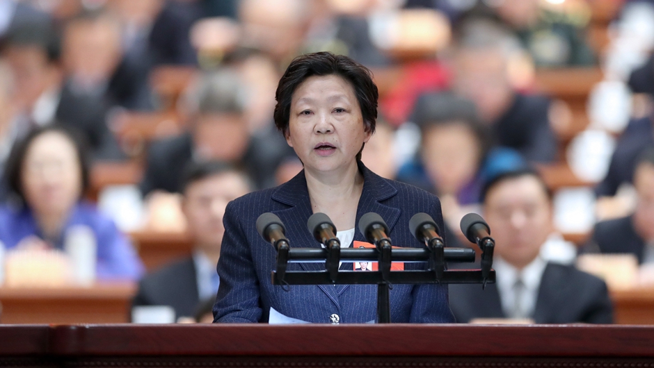 全國(guó)政協(xié)人口資源環(huán)境委員會(huì)副主任，九三學(xué)社中央副主席 印紅