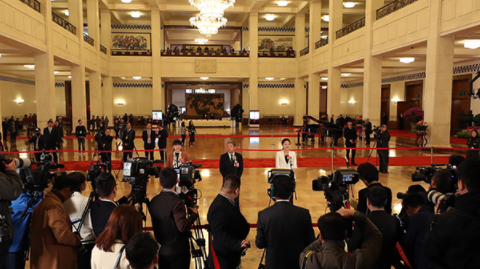 十三屆全國(guó)人大二次會(huì)議第三場(chǎng)&ldquo;代表通道&rdquo;