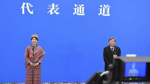 十三屆全國人大三次會(huì)議第二場(chǎng)&ldquo;代表通道&rdquo;
