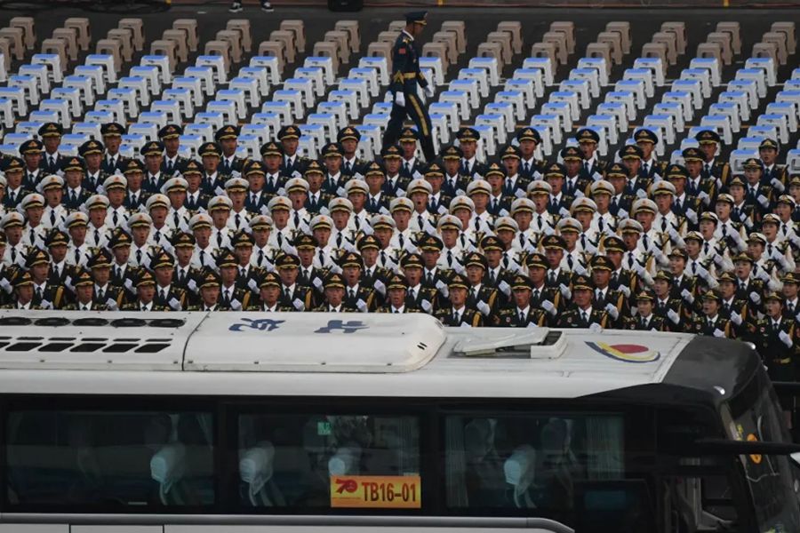 這就是今天早上的北京！