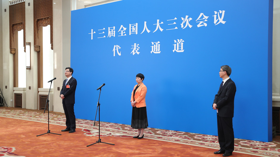 &ldquo;代表通道&rdquo;現(xiàn)場(chǎng)