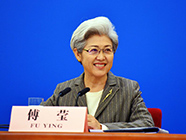 十二屆全國人大三次會(huì)議副秘書長、發(fā)言人傅瑩
