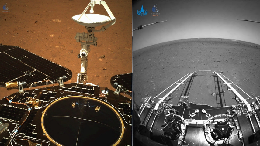 探索星辰大海 祝融號(hào)&ldquo;來信&rdquo;了！