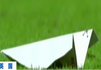 從天而降！球迷看臺玩丟紙飛機擊中球員