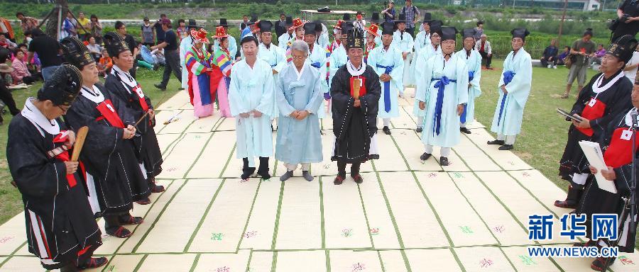 (國(guó)際·出訪配合)(2)“漢風(fēng)”在韓國(guó)