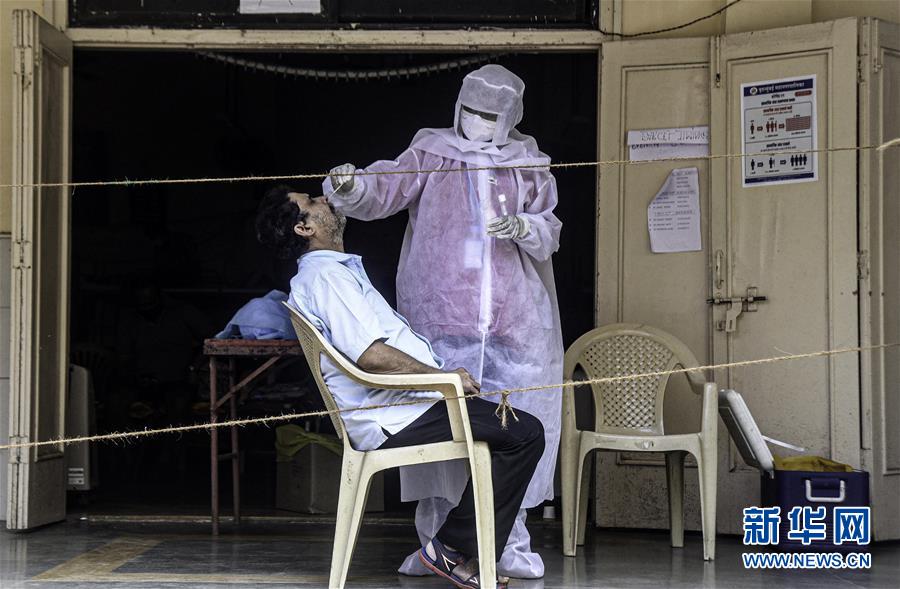 (國際疫情)(2)印度新冠確診病例超600萬 單日新增有所下降