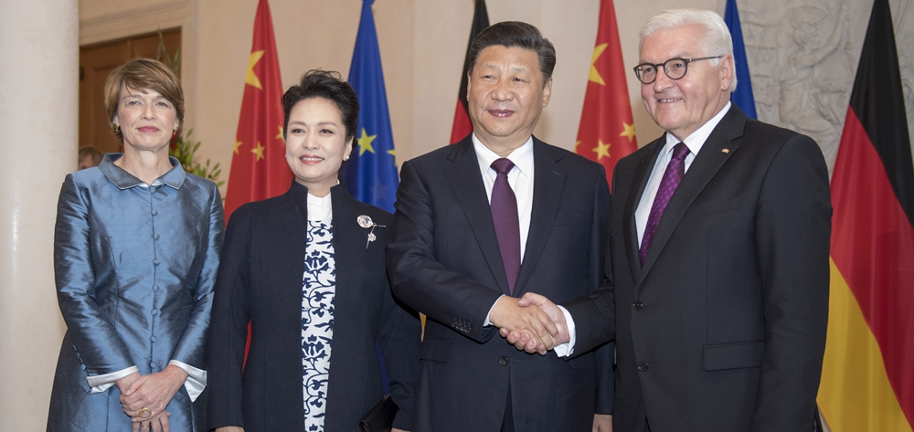 習(xí)近平會(huì)見德國(guó)總統(tǒng)施泰因邁爾