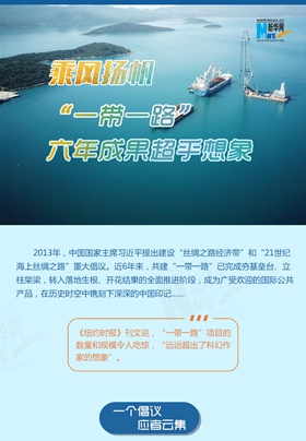 乘風(fēng)揚(yáng)帆！&ldquo;一帶一路&rdquo;六年成果超乎想象
