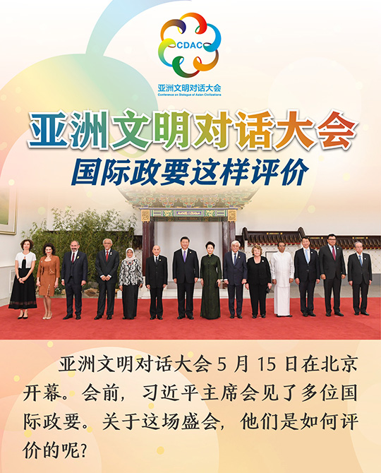 亞洲文明對話大會(huì)，國際政要這樣評價(jià)