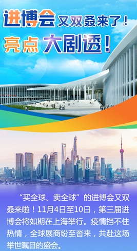 進(jìn)博會(huì)又雙叒來(lái)了！亮點(diǎn)大劇透！